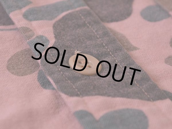 画像7: 1970s L.L.Bean 迷彩シャモアクロスシャツ　 表記16  (7)