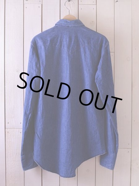 画像2: 1980s Wrangler 127MWデニムウエスタンシャツ  表記15  (2)