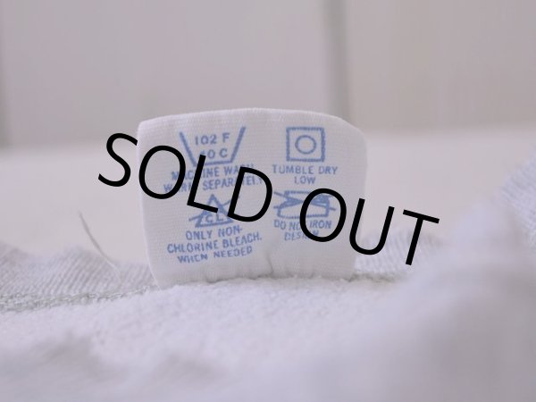 画像4: 1980s Champion リバースウィーブスウェット　 染込みプリント　 表記L  (4)