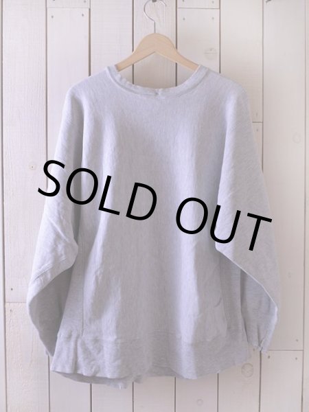 画像2: 1980s Champion リバースウィーブスウェット　 染込みプリント　 表記L  (2)