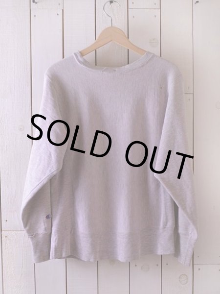 画像2: 1980s Champion リバースウィーブスウェット　 染込みプリント　 表記S  (2)