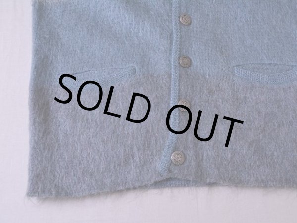 画像9: 1960s CAMPUS モヘアカーディガン　 表記L  (9)