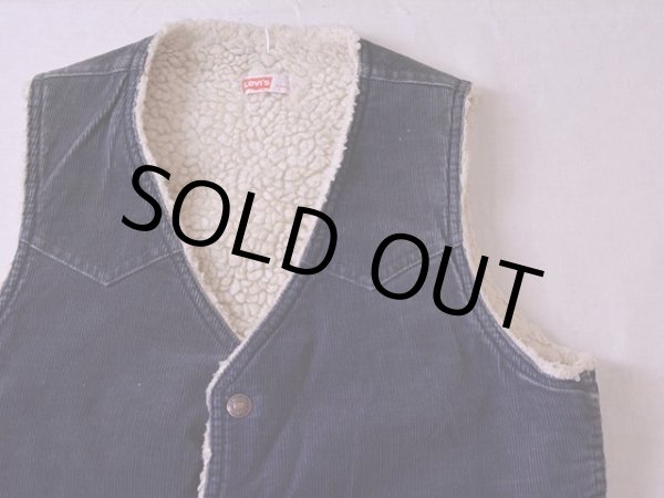 画像4: 1970s Levi's コーデュロイボアベスト　 表記S  (4)