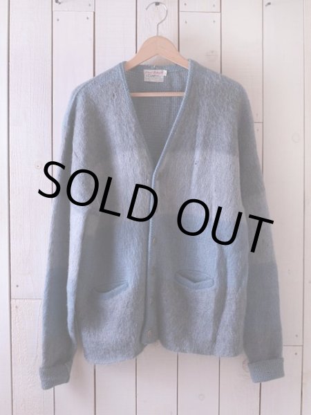 画像2: 1960s CAMPUS モヘアカーディガン　 表記L  (2)