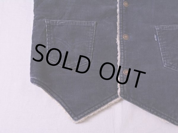 画像5: 1970s Levi's コーデュロイボアベスト　 表記S  (5)