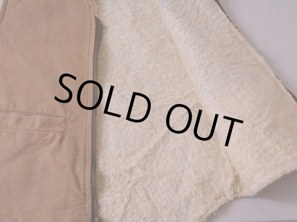 画像6: 1980s Carhartt ダックボアベスト  表記S  (6)