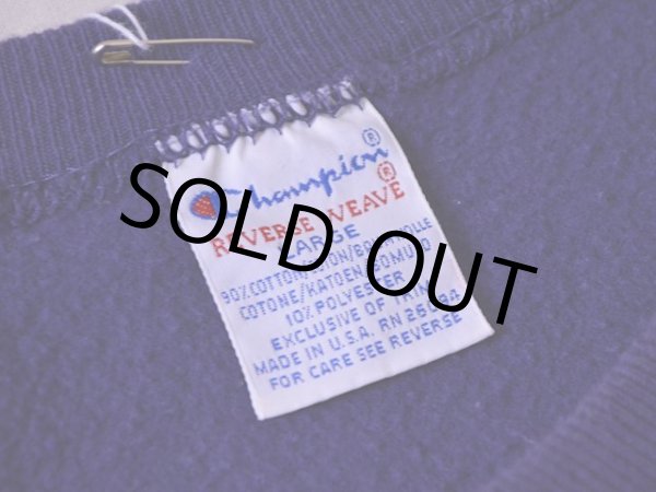 画像3: 1990s Champion リバースウィーブスウェット  ロゴ刺繍  表記L  (3)