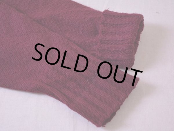 画像7: 1960s〜 BRISTOL PRODUCTS レタードカーディガン　 表記40  (7)