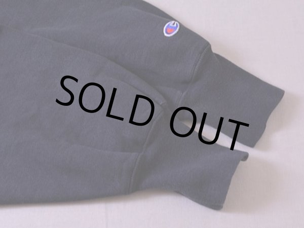 画像7: 1990s Champion リバースウィーブスウェット  目付きブラック  表記XXL  (7)