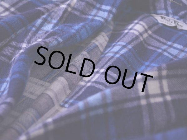 画像8: 1960s Wash＆Wear プリントネルガウン　 実寸L  (8)