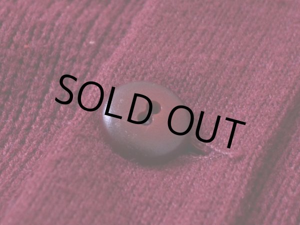 画像9: 1960s〜 BRISTOL PRODUCTS レタードカーディガン　 表記40  (9)