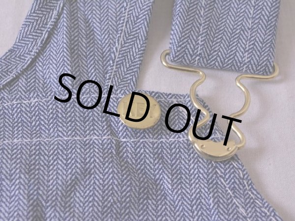 画像9: 1980s KEY Imperial ヘリンボーンオーバーオール　 DEAD STOCK!!　 表記W38 L31  (9)