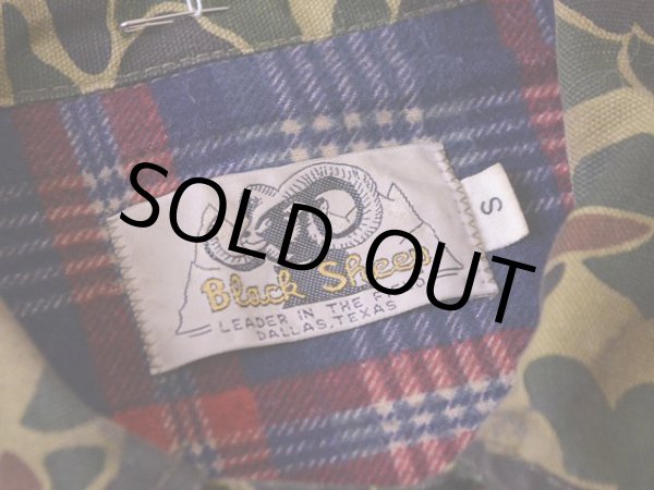 画像3: 1960s-70s BlackSheep ダックハンターカモハンティングジャケット　 表記S  (3)