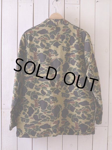 画像2: 1960s-70s BlackSheep ダックハンターカモハンティングジャケット　 表記S  (2)