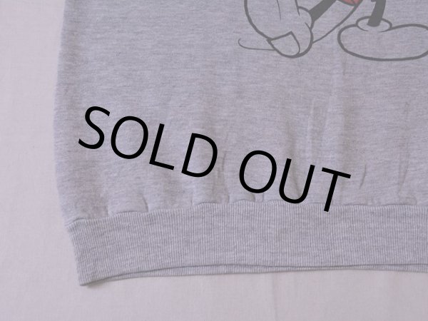 画像8: 1980s Mickey Mouse 杢スウェット 　 表記L  (8)