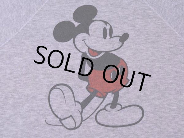 画像6: 1980s Mickey Mouse 杢スウェット 　 表記L  (6)