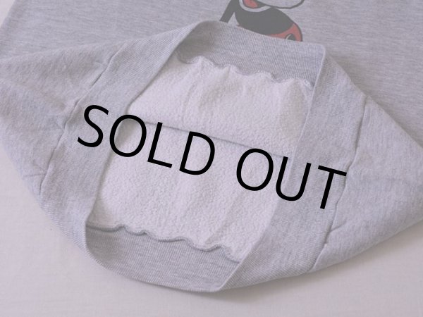 画像9: 1980s Mickey Mouse 杢スウェット 　 表記L  (9)