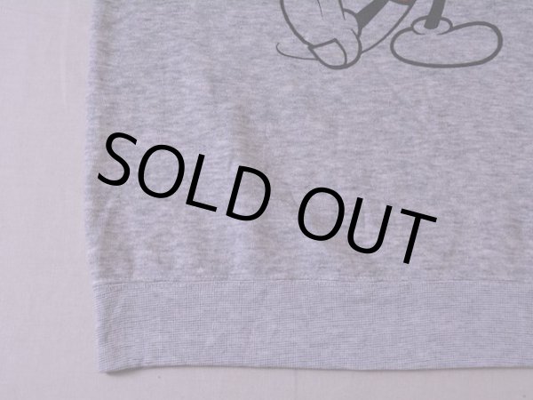 画像8: 1980s Mickey Mouse 杢スウェット 　 表記L  (8)