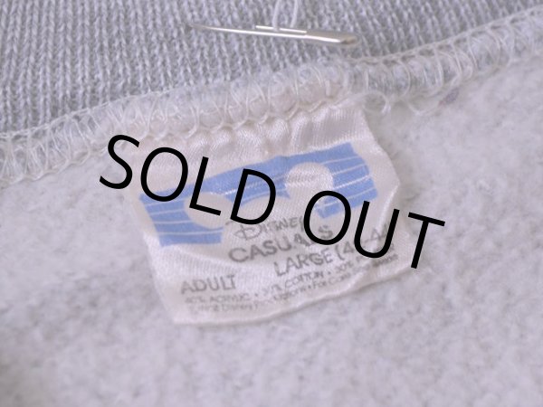 画像3: 1980s Mickey Mouse 杢スウェット 　 表記L  (3)