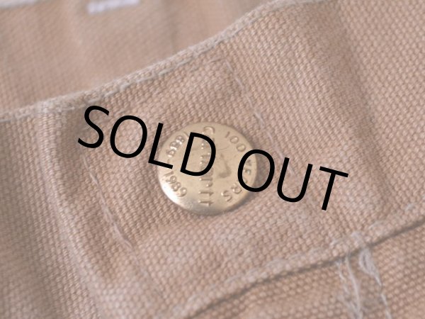 画像10: 1980s Carhartt Wニーダックペインターパンツ  100周年モデル  表記w32  (10)