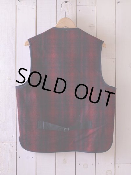 画像2: 1980s-90s L.L.Bean ハンティングウールベスト  表記S  (2)