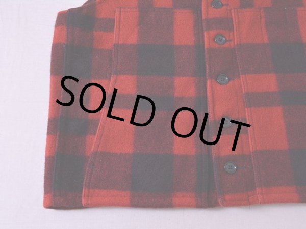 画像5: 1990s FILSON マッキーノウールベスト　 表記44  (5)