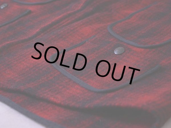 画像10: 1990s Woolrich ハンティングウールベスト  表記L  (10)