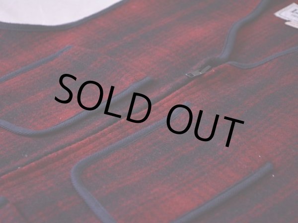 画像11: 1980s-90s L.L.Bean ハンティングウールベスト  表記S  (11)