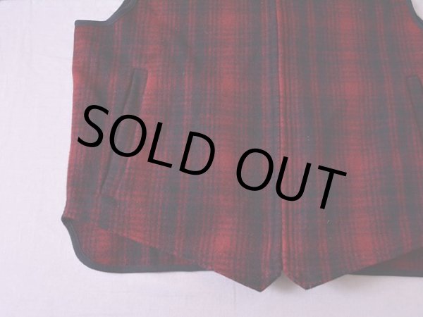 画像5: 1980s-90s L.L.Bean ハンティングウールベスト  表記M  (5)