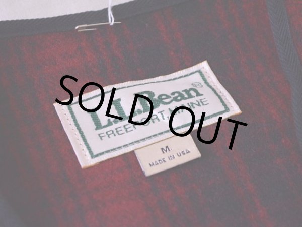 画像3: 1980s-90s L.L.Bean ハンティングウールベスト  表記M  (3)