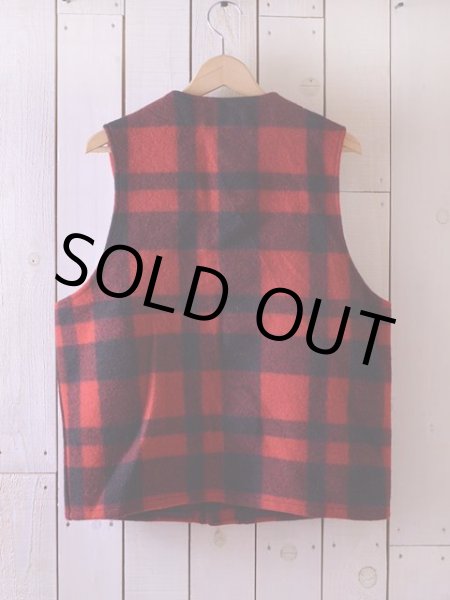 画像2: 1990s FILSON マッキーノウールベスト　 表記44  (2)