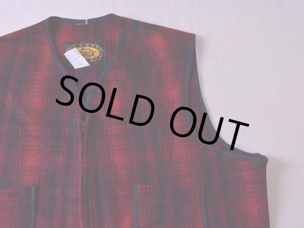 画像4: 1990s Woolrich ハンティングウールベスト  表記L  (4)