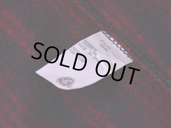 画像10: 1980s-90s L.L.Bean ハンティングウールベスト  表記S  (10)