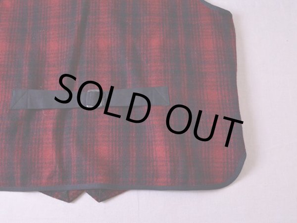 画像6: 1980s-90s L.L.Bean ハンティングウールベスト  表記M  (6)