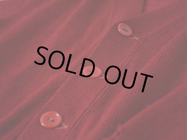 画像9: 1950s WEBER'S ウールニットカーディガン　 実寸SM  (9)