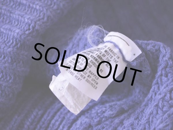 画像8: 1980s L.L.Bean インディゴ風コットンセーター  表記L  (8)