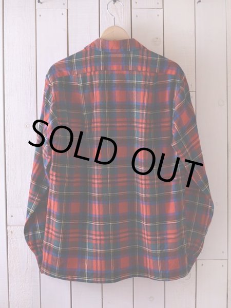 画像2: 1950s PENDLETON ウールシャツ  表記M  (2)