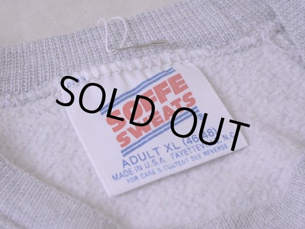 画像3: 1980s〜 杢カレッジスウェット　 表記XL  (3)