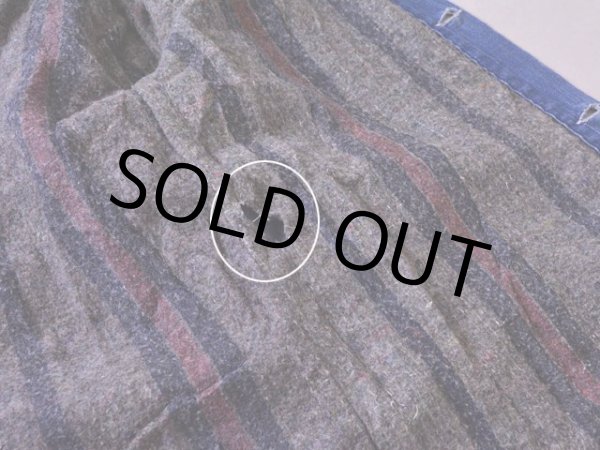 ブランケットに少々ダメージ。