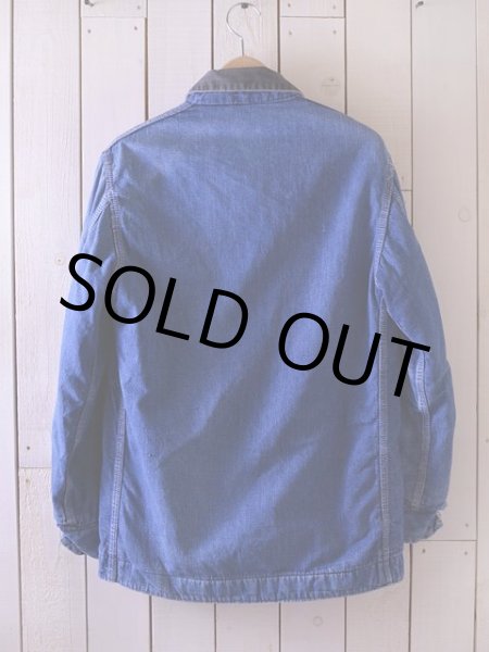 画像2: 1960s〜 Sears ブランケット付きデニムカバーオール  実寸36  (2)