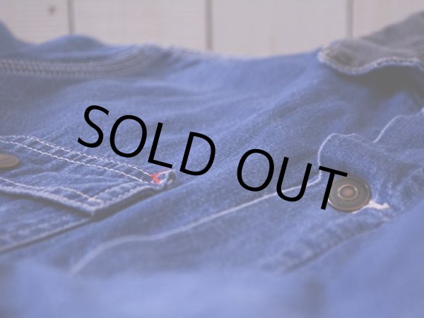 画像9: 1960s〜 Sears ブランケット付きデニムカバーオール  実寸36  (9)