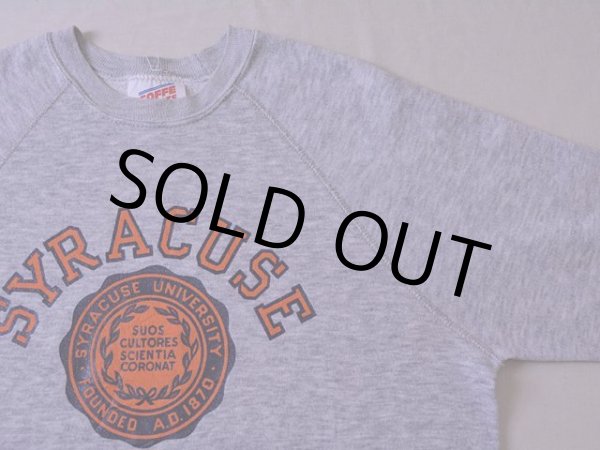 画像5: 1980s〜 杢カレッジスウェット　 表記XL  (5)