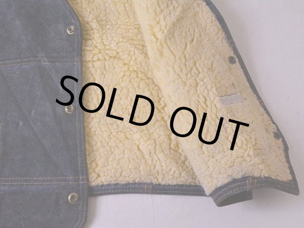 画像9: 1970s Lee STORM RIDER スウェードボアベスト  実寸M  (9)