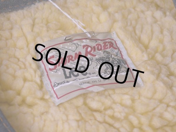 画像3: 1970s Lee STORM RIDER スウェードボアベスト  実寸M  (3)