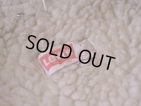 画像3: 1970s Levi's デニムボアベスト　 表記M  (3)