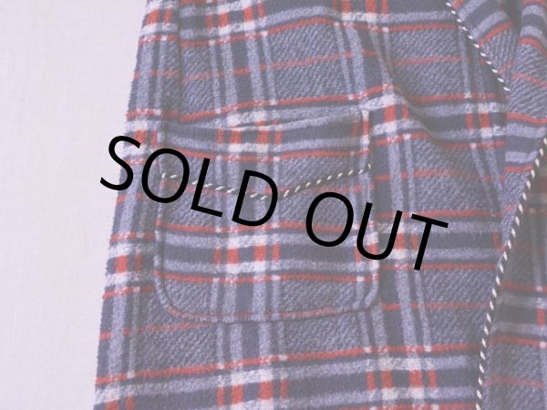 画像8: 1940s Beacon ブラウンケットガウン　 実寸ML  (8)