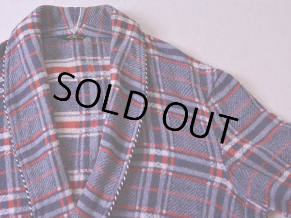 画像5: 1940s Beacon ブラウンケットガウン　 実寸ML  (5)