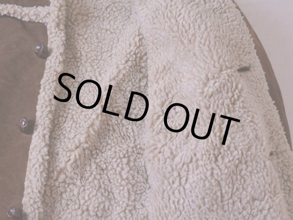 画像8: 1970s Schott RANCHER スウェードボアランチコート　 表記36  (8)