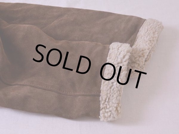 画像5: 1970s Schott RANCHER スウェードボアランチコート　 表記36  (5)