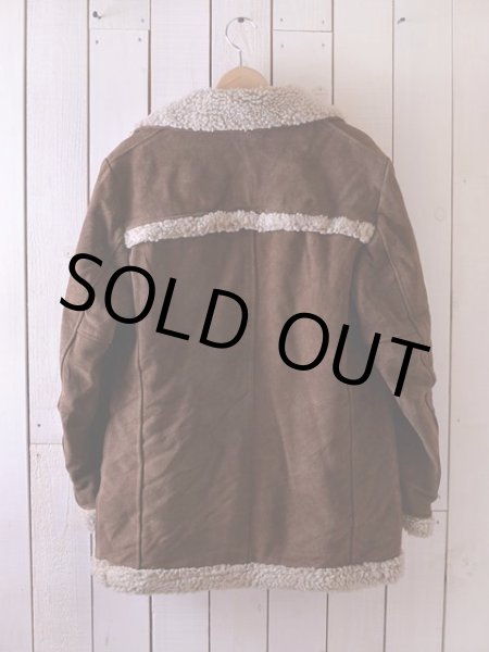 画像2: 1970s Schott RANCHER スウェードボアランチコート　 表記36  (2)